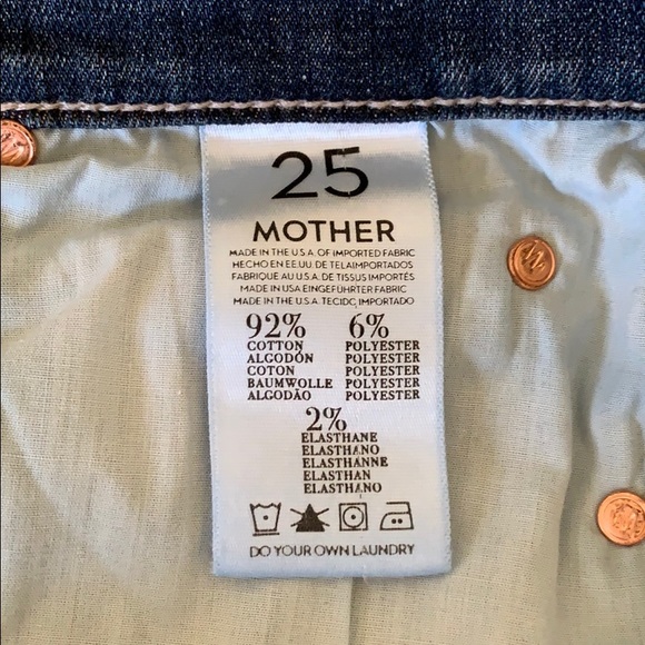 MOTHER The Muse Skinny Jean in Ride A Dark Horse - Picture 7 of 8